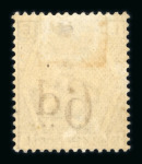Stamp of Great Britain » 1855-1900 Surface Printed » 1880-83 Large Coloured Corner Letters, Wmk Imperial Crown 1880-83 3d on 3d lilac GK and 6d on 6d lilac EL, each a fine mint example with part o.g.