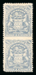 Stamp of Rhodesia Rhodesia 1898-1908 2s6d bluish grey imperf betw vert pair mh