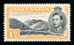 Stamp of Ascension Ascension 1938-52 mint collection of the KGVI issues (some nh)