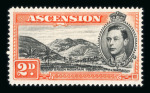 Stamp of Ascension Ascension 1938-52 mint collection of the KGVI issues (some nh)