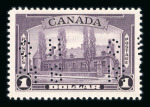 Stamp of Canada » Canada and Provinces Collections Canada 1937-52 mint collection on stock pages with all the KGVI issues
