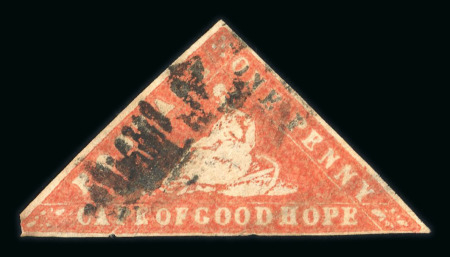 Stamp of South Africa » Cape of Good Hope Cape of Good Hope 1861 Woodblock 1d brick-red used