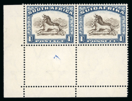 Stamp of South Africa » Union & Republic of South Africa South Africa 1930-44 1s dart in back variety mnh