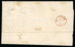 Stamp of United States » 1861-1866 issue United States 1868 printed report New York to Rotterdam
