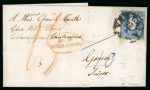 Stamp of Austria » Lombardy Venetia Lombardy Venetia 1859 underfranked entire Venice to Geneva