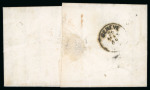 Stamp of Austria » Lombardy Venetia Lombardy Venetia 1859 underfranked entire Venice to Geneva