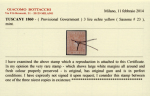 Stamp of Italian States » Tuscany Tuscany  Provisional Government 1860 3l yellow very fine hinged mint