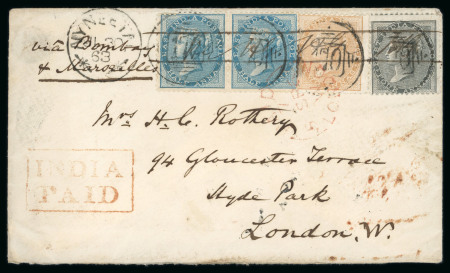 Stamp of India » 1855-1946 De La Rue and later Crown Colony Issues Three covers