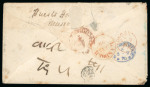 Stamp of India » 1855-1946 De La Rue and later Crown Colony Issues Pair of covers from UK