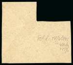 Stamp of Greece » 1896 Olympics » Stamps 1896 Athens 2l block 8 and pair piece Tameion hs adn Syros cds