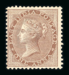 Stamp of India » 1855-1946 De La Rue and later Crown Colony Issues 2a no gum and small thin