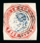 Stamp of India » Used Abroad » Straits Settlements » Singapore (172) 4a used, slight thin