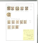 Stamp of Indian States » Bussahir Bussahir and Duttia research material on different