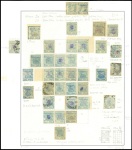 Stamp of Indian States » Bussahir Bussahir and Duttia research material on different