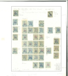 Stamp of Indian States » Bussahir Bussahir and Duttia research material on different