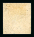 Stamp of Mauritius » 1859 Dardenne Issue (SG 41-44) 1859 1d in rare deep red shade, cancelled by complete PAID