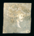 Stamp of Mauritius » 1859 Lapirot Issue » Early Impressions (SG 36-37) 1859 2d deep blue Lapirot issue, early impression (pos.