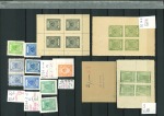 Stamp of Indian States » Barwani Barwani lot on five stock pages. Plenty of handwritten