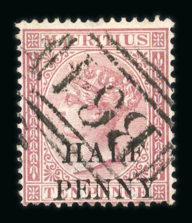 Stamp of Mauritius » 1860-72 De La Rue Issues (SG 46-72) 1863-1876, Mauritius used in Seychelles, 19 examples