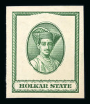 Stamp of Indian States » Indore Indore receipt stamp proofs