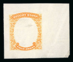 Stamp of Indian States » Indore Indore receipt stamp proofs