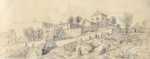 Stamp of Feldman International Auctions » Dessins Anciens / Old Master Drawings Friedrich Preller l’Ancien (1804–1878), San Bonaventura,