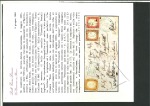 Stamp of Egypt » Italian Post Offices » Alexandria 1863 (12.5) Entire letter to Lombardy franked Sardinia 1855-63 10c. bistre-yellow, 10c. bistre-brown and 40c. rose-carmine