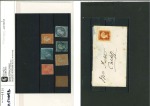 Stamp of Mauritius » Collections Mauritus 1850-70s accumulation stamps and covers