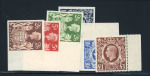 Stamp of Great Britain » King George VI 1939-48 Arms High Values 2s6d to £1 set of imprimaturs