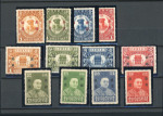 Stamp of China » China Provincial Issues » Sinkiang 1929-33 Mint lightly hinged sets SG 75-78, 79-82, 117-120