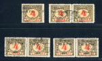 Stamp of Ukraine » Western Ukraine 1919 Western Ukraine, overprint on Bosnia portomarken, ovpt. on 4 h,