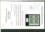 Stamp of Mauritius » Later Issues 1913-22 10r. green and red on blue green (olive back), a superb mint n.h. block of four