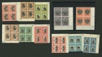 Stamp of North Borneo 1918 Red Cross set blocks 4 mnh