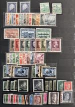 Stamp of Austria » Collections and Lots  1863-2002, zwei Umzugkartons mit Sammlungen in 25 Alben