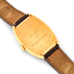 Stamp of Feldman International Auctions » Montres / Watches FRANCK MULLER CINTRÉE CURVEX. Montre automatique en or jaune 750