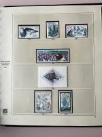 Stamp of Colonies françaises » TAAF 1955-2010, dans deux reliures très belle collection