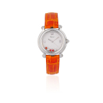 Stamp of Feldman International Auctions » Montres / Watches Montre femme  CHOPARD  "Happy Sport" à quartz