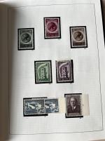 Stamp of Belgium » Collections 1850-1970, in two albums extensive mint and used collection