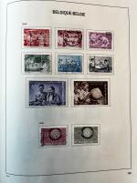Stamp of Belgium » Collections 1850-1980, in a Davo album interesting used collection