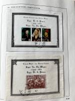 Stamp of Belgium » Collections 1850-1970, one album containing an interesting mint and used collection