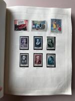 Stamp of Large Lots and Collections France and GB : 1854-1990, in an album France and GB