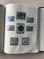 Stamp of Large Lots and Collections France and GB : 1854-1990, in an album France and GB