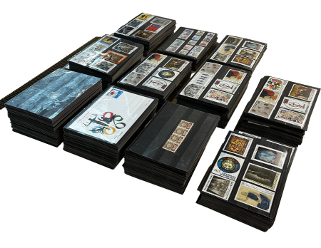 Stamp of Large Lots and Collections All World : 1860-2000, more than 700 stockcards