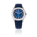 Stamp of Feldman International Auctions » Montres / Watches Patek Philippe Aquanaut, Ref. 5168G-001,  or gris 750