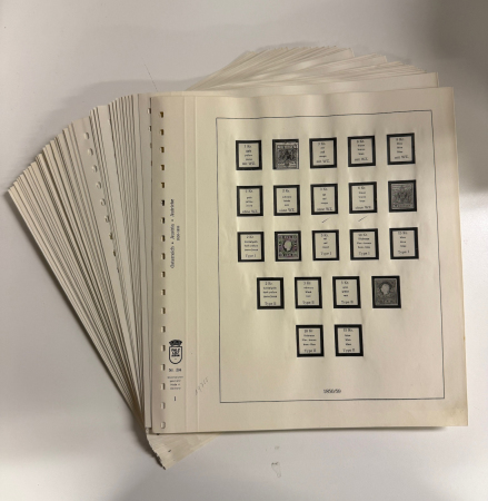 Stamp of Austria » Collections and Lots  1890-1937, Sammlung auf LINDNER-Blättern, **/*