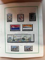 Stamp of France » Collections 1849-1996, dans trois reliures Yvert belle collection