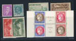 Stamp of France » Émissions à partir de 1900 1935-1937, lot de semi-modernes avec Y&T n° 291-292,
