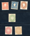 Stamp of Austria » Collections and Lots  1859-64, Kleine Zusammenstellung von meist besseren Werten
