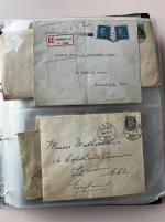 Stamp of Large Lots and Collections Postal History 1910-30s accumulation of covers to Mathieson & Sons, London