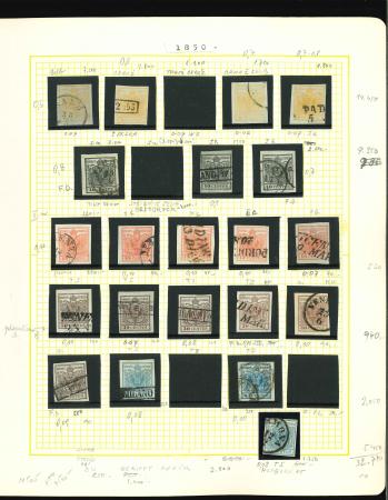 Stamp of Austria » Collections and Lots  1850-1910, Sammlung Lombardei-Venetien 1. bis 5. Ausgabe